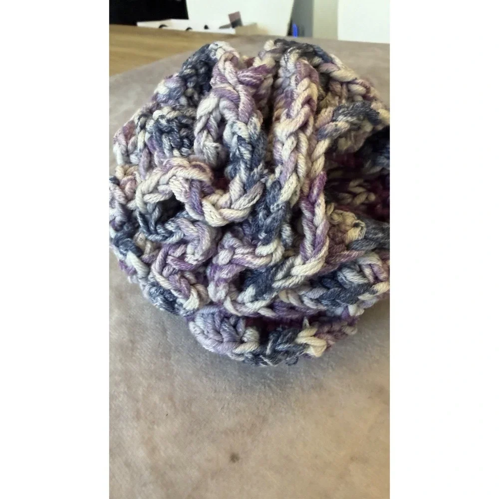 Handmade Crochet Bath Pouf Shower Scrubby Exfoliating Sponge Reusable